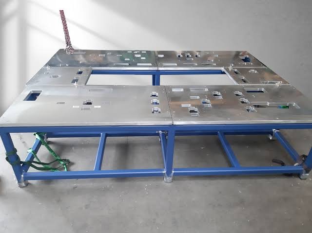 Base Machine Frames — precision machined component